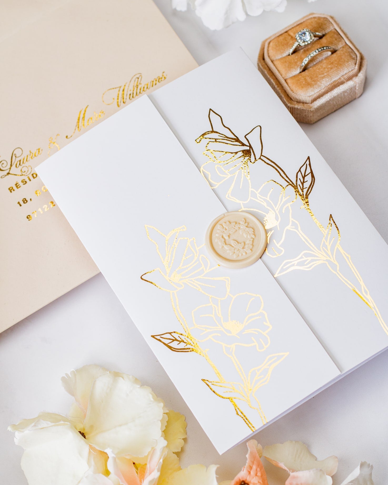 Kali - Echantillon - Faire - part - Luxe Carterie Studio
