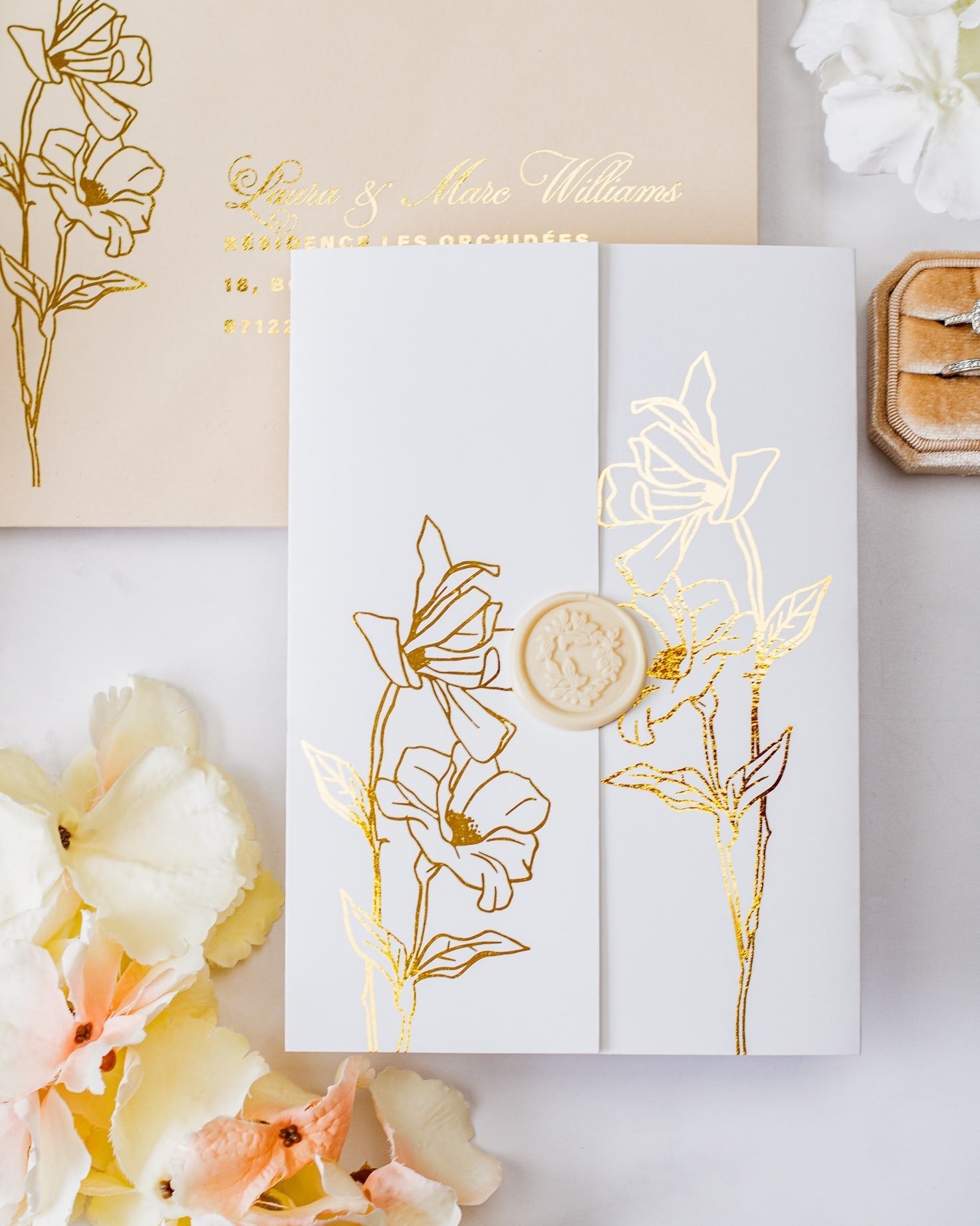 Kali - Echantillon - Faire - part - Luxe Carterie Studio
