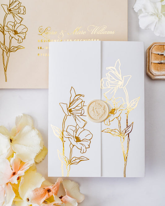 Kali - Echantillon - Faire - part - Luxe Carterie Studio
