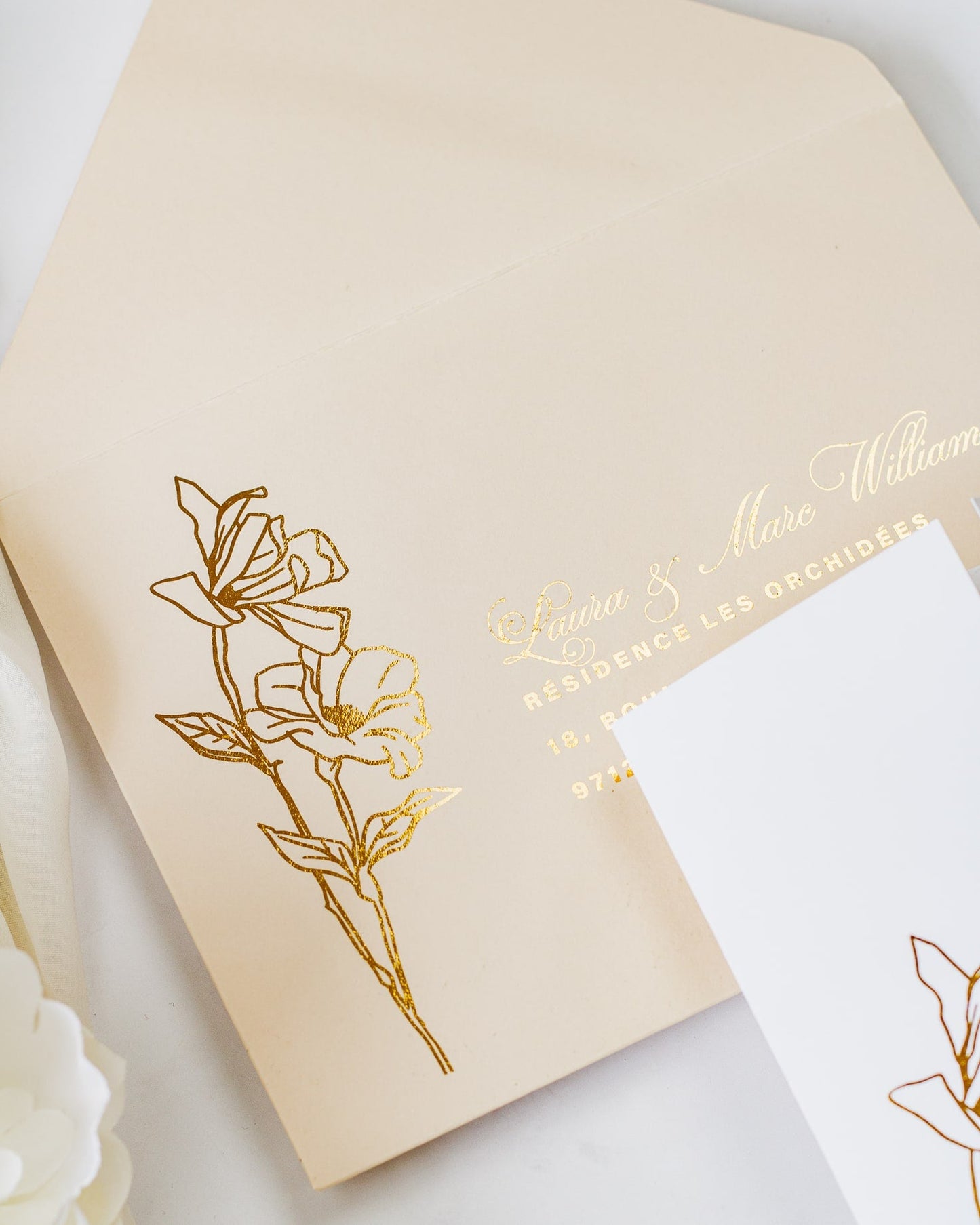 Kali - Echantillon - Faire - part - Luxe Carterie Studio
