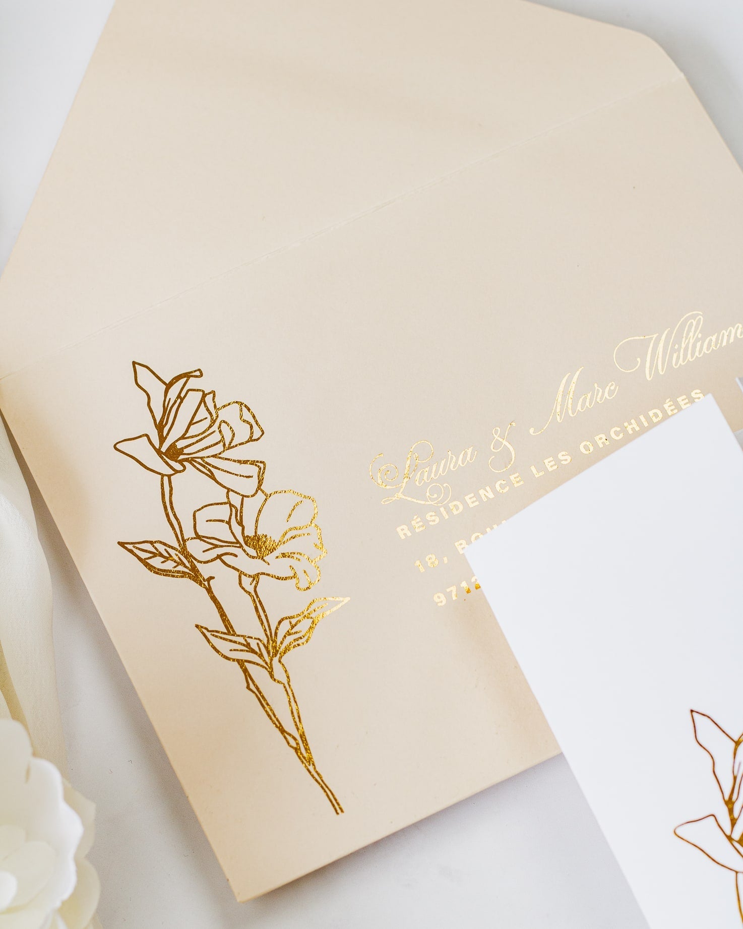 Kali - Echantillon - Faire - part - Luxe Carterie Studio