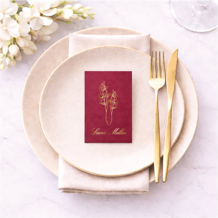 Kali - Marque - place - Marque - place - Luxe Carterie Studio
