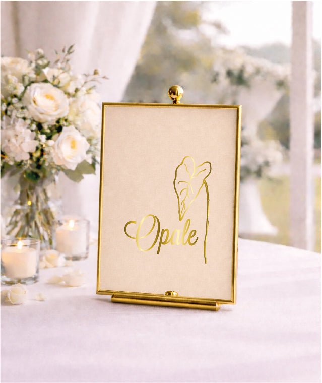 Kaya - Nom de table - Nom de table - Luxe Carterie Studio