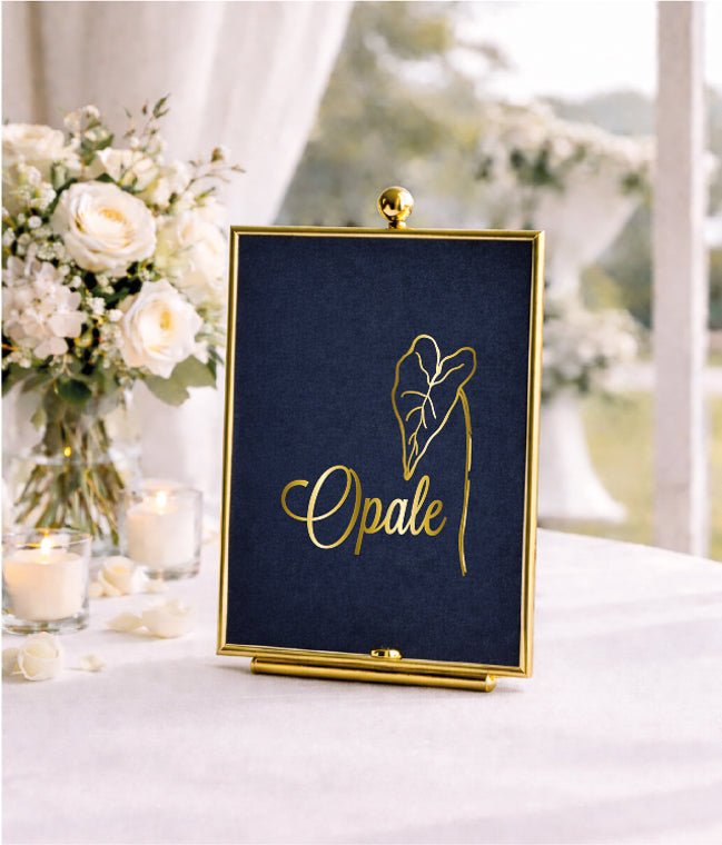 Kaya - Nom de table - Nom de table - Luxe Carterie Studio
