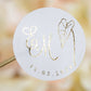 "Kaya - Sticker" - Faire-part de mariage chic, élégant et romantique avec dorure or - Wedding stationery - Création Luxe Carterie Studio