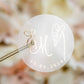 "Kaya - Sticker" - Faire-part de mariage chic, élégant et romantique avec dorure or - Wedding stationery - Création Luxe Carterie Studio