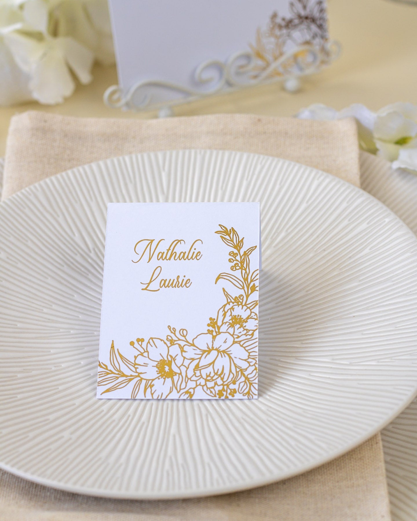 Kénia - Marque - place - Marque - place - Luxe Carterie Studio