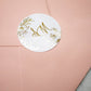 "Kénia - Sticker" - Faire-part de mariage chic, élégant et romantique avec dorure or - Wedding stationery - Création Luxe Carterie Studio