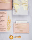 "Kira" - Faire-part de mariage chic, élégant et romantique avec dorure or - Wedding stationery - Création Luxe Carterie Studio