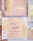 "Kira" - Faire-part de mariage chic, élégant et romantique avec dorure or - Wedding stationery - Création Luxe Carterie Studio