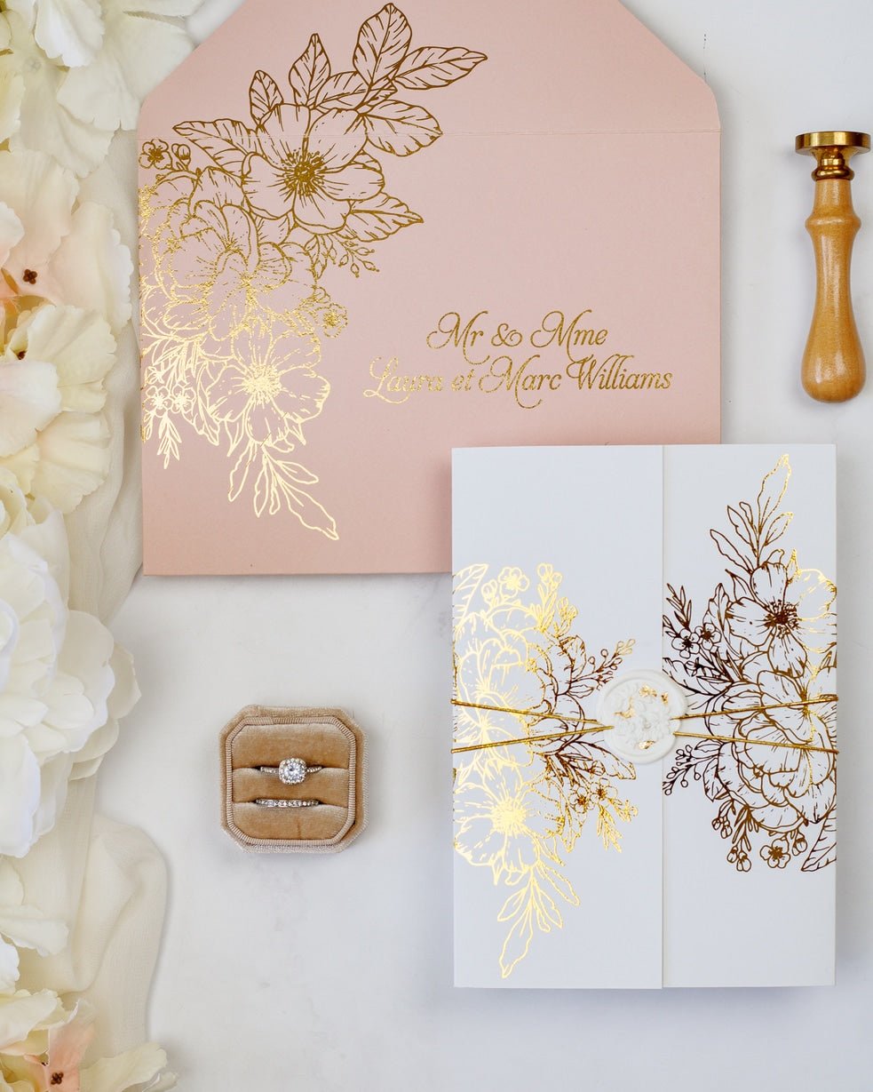 Kira - Echantillon - Faire - part - Luxe Carterie Studio