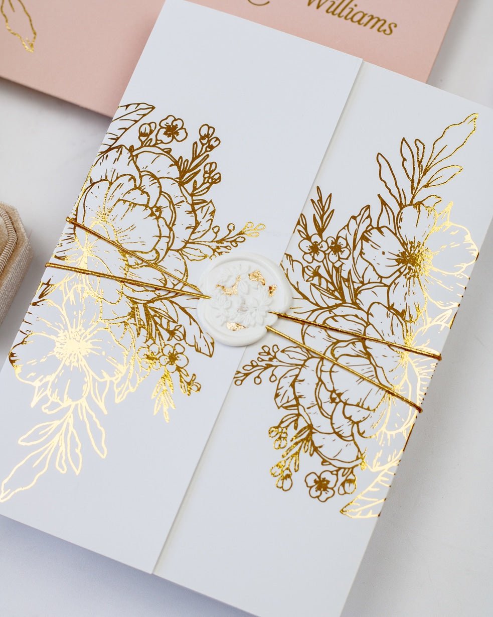 Kira - Echantillon - Faire - part - Luxe Carterie Studio