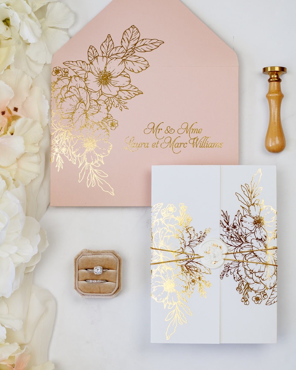 Kira - Echantillon - Faire - part - Luxe Carterie Studio