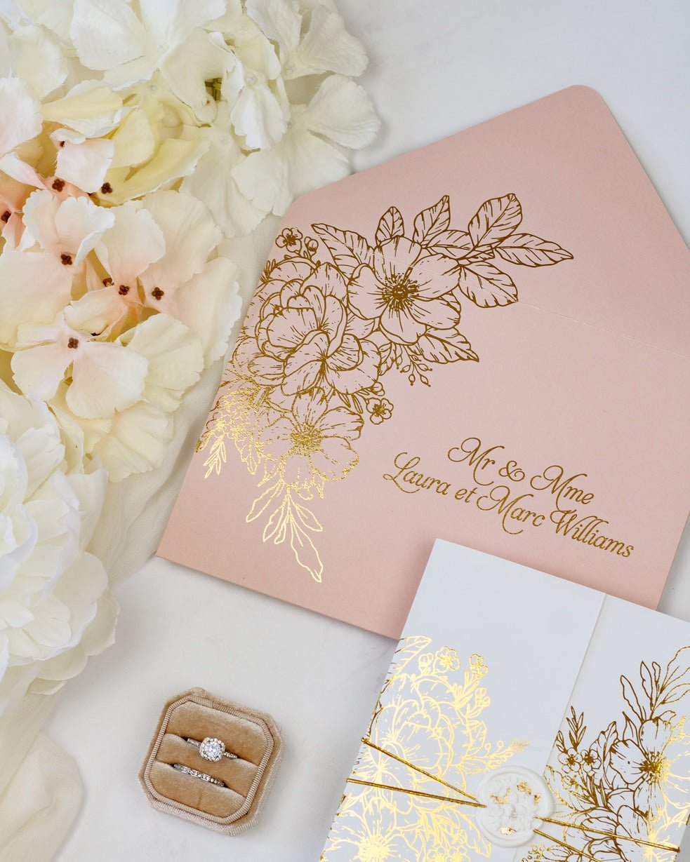 Kira - Echantillon - Faire - part - Luxe Carterie Studio