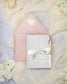 "Kunzite" - Faire-part de mariage chic, élégant et romantique avec dorure or - Wedding stationery - Création Luxe Carterie Studio