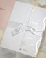 "Kunzite" - Faire-part de mariage chic, élégant et romantique avec dorure or - Wedding stationery - Création Luxe Carterie Studio