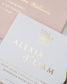 Kunzite - Faire - part - Faire - part seul - Sans enveloppe - Luxe Carterie Studio