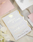 "Kunzite" - Faire-part de mariage chic, élégant et romantique avec dorure or - Wedding stationery - Création Luxe Carterie Studio