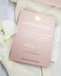 "Kunzite" - Faire-part de mariage chic, élégant et romantique avec dorure or - Wedding stationery - Création Luxe Carterie Studio