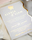 "Kunzite" - Faire-part de mariage chic, élégant et romantique avec dorure or - Wedding stationery - Création Luxe Carterie Studio