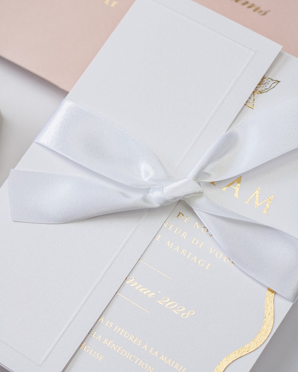 Kunzite - Echantillon - Faire - part - Luxe Carterie Studio