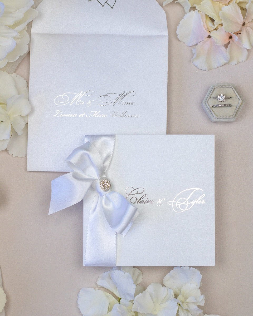 Lacy - Faire - part - Faire - part seul - Sans enveloppe - Luxe Carterie Studio