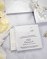 "Lacy" - Faire-part de mariage chic, élégant et romantique avec dorure or - Wedding stationery - Création Luxe Carterie Studio