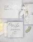 "Lacy" - Faire-part de mariage chic, élégant et romantique avec dorure or - Wedding stationery - Création Luxe Carterie Studio