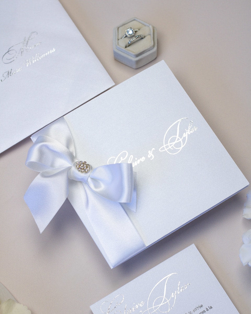 Lacy - Echantillon - Faire - part - Luxe Carterie Studio