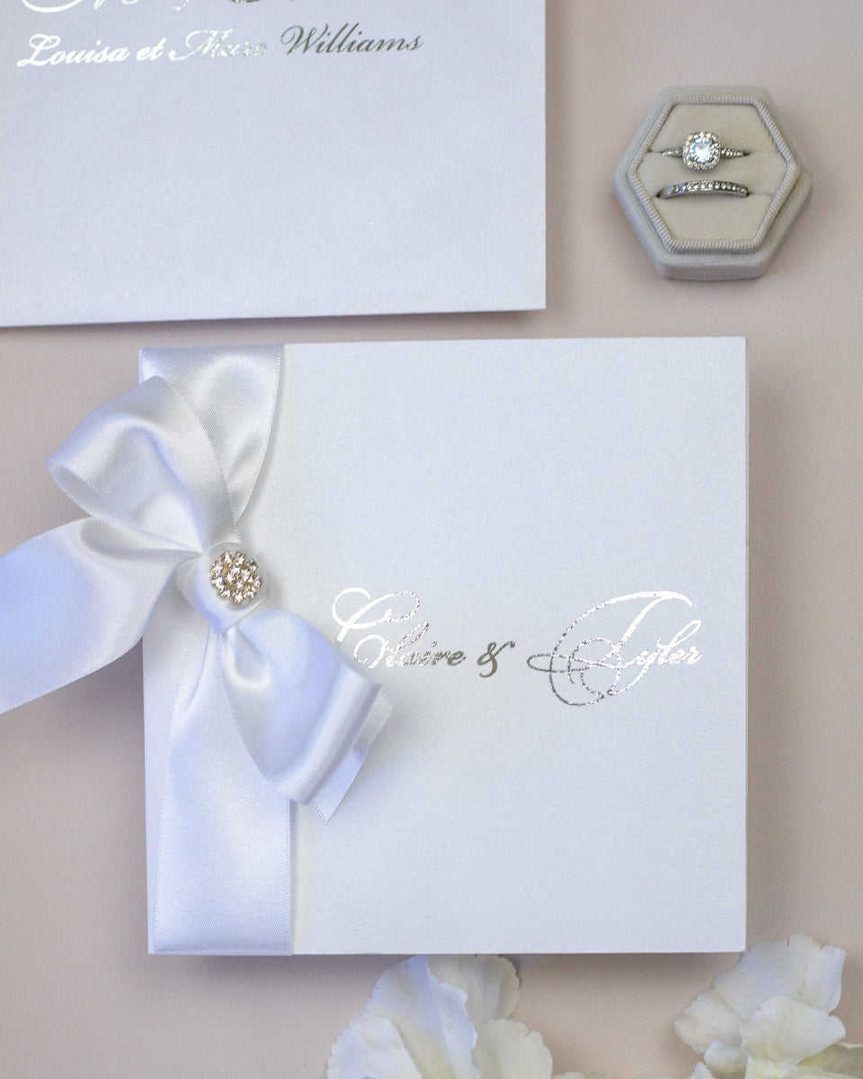 Lacy - Echantillon - Faire - part - Luxe Carterie Studio