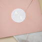 "Lana - Sticker" - Faire-part de mariage chic, élégant et romantique avec dorure or - Wedding stationery - Création Luxe Carterie Studio