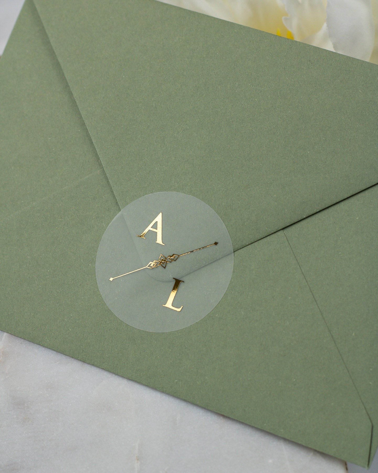 Lana - Sticker (lot de 15) - Stickers étiquettes - 4 cm - Lot de 15 - Luxe Carterie Studio