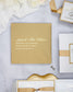 "Laura" - Faire-part de mariage chic, élégant et romantique avec dorure or - Wedding stationery - Création Luxe Carterie Studio