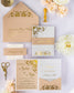 "Lauren" - Faire-part de mariage chic, élégant et romantique avec dorure or - Wedding stationery - Création Luxe Carterie Studio