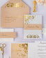 "Lauren" - Faire-part de mariage chic, élégant et romantique avec dorure or - Wedding stationery - Création Luxe Carterie Studio