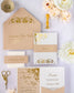 "Lauren" - Faire-part de mariage chic, élégant et romantique avec dorure or - Wedding stationery - Création Luxe Carterie Studio