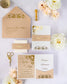 "Lauren" - Faire-part de mariage chic, élégant et romantique avec dorure or - Wedding stationery - Création Luxe Carterie Studio