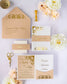 "Lauren" - Faire-part de mariage chic, élégant et romantique avec dorure or - Wedding stationery - Création Luxe Carterie Studio