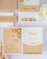 "Lauren" - Faire-part de mariage chic, élégant et romantique avec dorure or - Wedding stationery - Création Luxe Carterie Studio