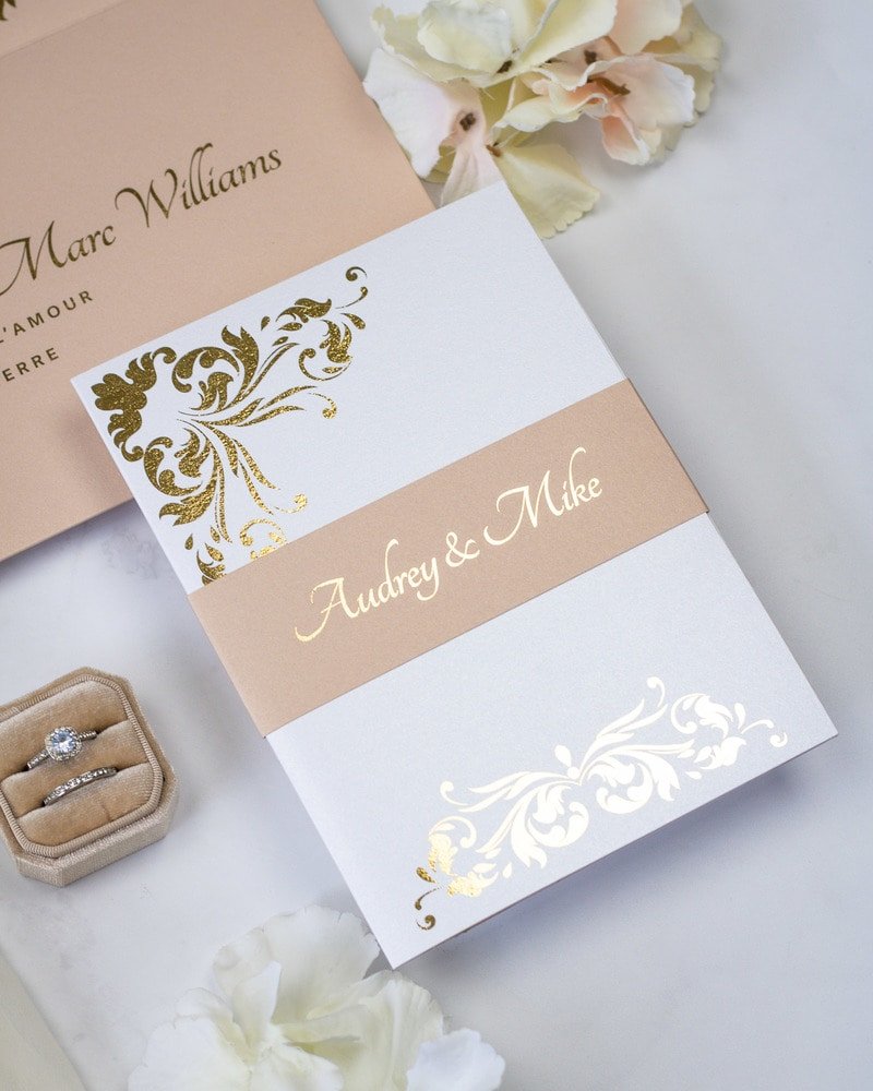 Lauren - Echantillon - Faire - part - Luxe Carterie Studio