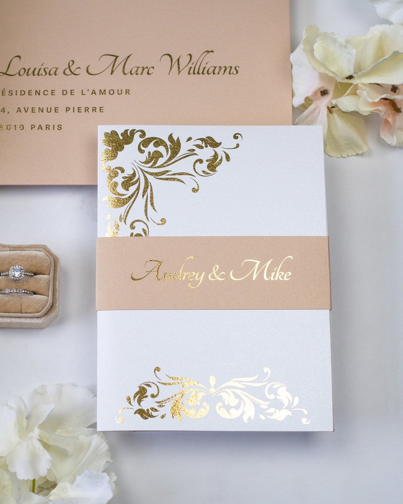 Lauren - Echantillon - Faire - part - Luxe Carterie Studio