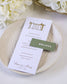 Lavande - menu & marque - place - Menu - Luxe Carterie Studio
