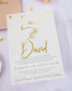 "Léane" - Faire-part de mariage chic, élégant et romantique avec dorure or - Wedding stationery - Création Luxe Carterie Studio