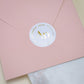 "Léona - Sticker" - Faire-part de mariage chic, élégant et romantique avec dorure or - Wedding stationery - Création Luxe Carterie Studio
