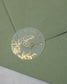 Lia - Sticker (lot de 15) - Stickers étiquettes - 4 cm - Lot de 15 - Luxe Carterie Studio