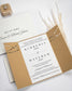 "Light" - Faire-part de mariage champêtre, élégant et romantique avec dorure or – Wedding stationery - Création Luxe Carterie Studio
