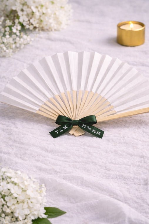 Lina - Ruban pour cadeaux d'invités (par lot) - Marque - place - Lot de 20 - Luxe Carterie Studio