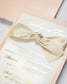 "Lisa" - Faire-part de mariage chic, élégant et romantique avec dorure or - Wedding stationery - Création Luxe Carterie Studio