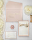 "Lisa" - Faire-part de mariage chic, élégant et romantique avec dorure or - Wedding stationery - Création Luxe Carterie Studio