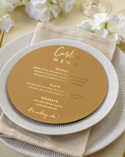 Liv - Menu - Luxe Carterie Studio